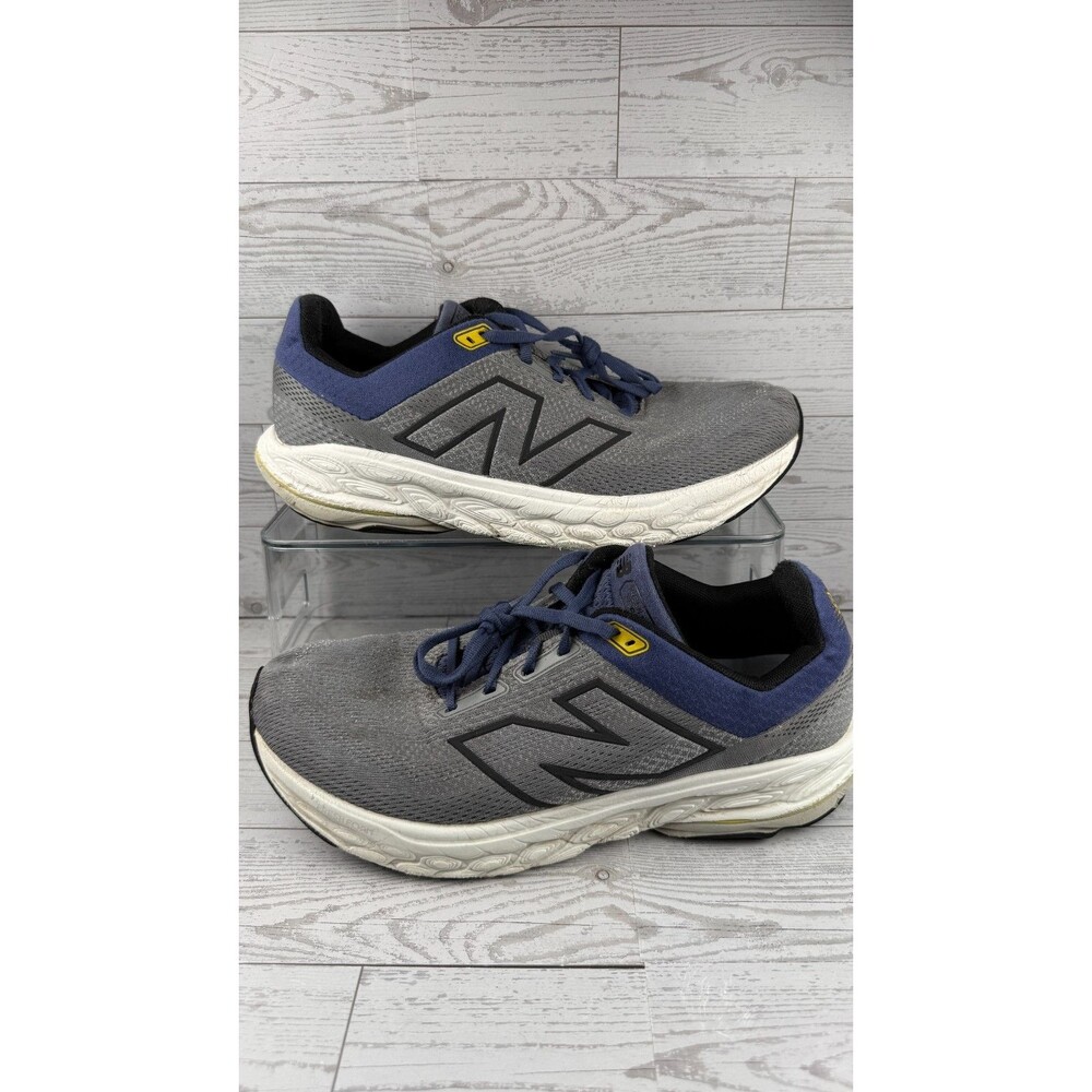New Balance Fresh Foam X 860v14 M86014D Gray 10 2E Mens Mesh Running Shoes #954